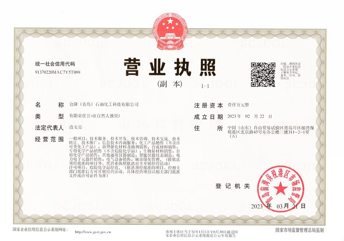 公司营业执照
